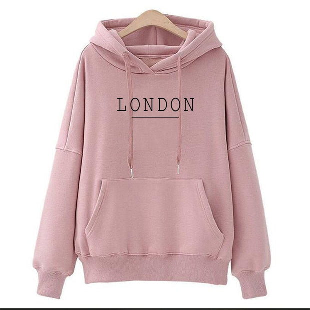 Oversized Sweatshirts Hooded Female