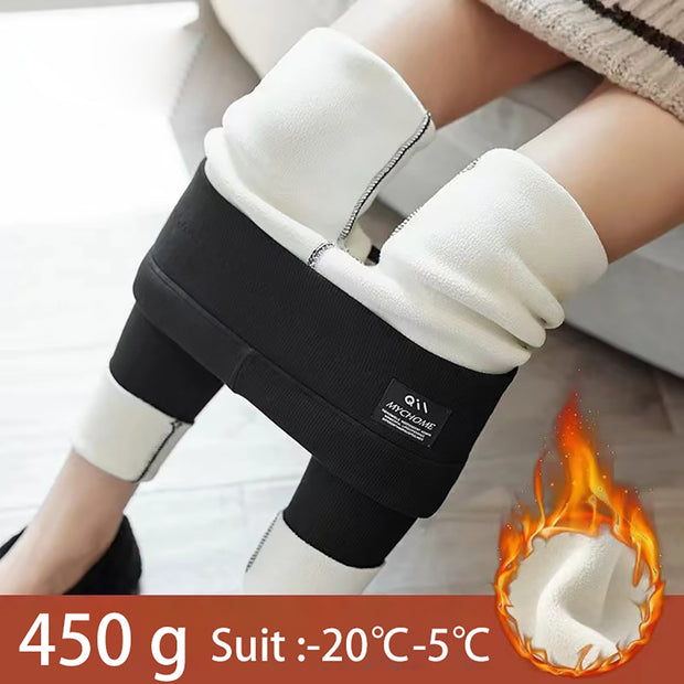 Winter Pants Thermal Fleece Thicken