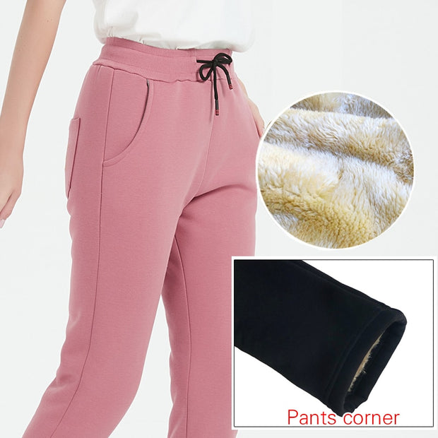 Winter Warm Casual Velvet Gym Sweatpants