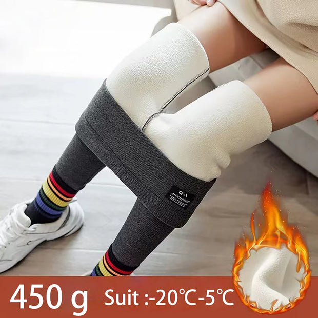 Winter Pants Thermal Fleece Thicken