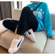 Warm Winter Plush Thick Pants  Style Sweatpants