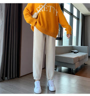 Warm Winter Plush Thick Pants  Style Sweatpants