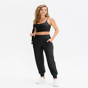 High Waist Women Sweatpants Running Track