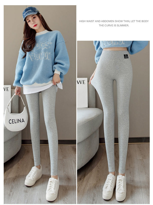 Winter Pants Thermal Fleece Thicken