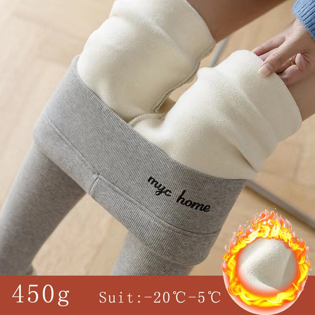 Winter Pants Thermal Fleece Thicken