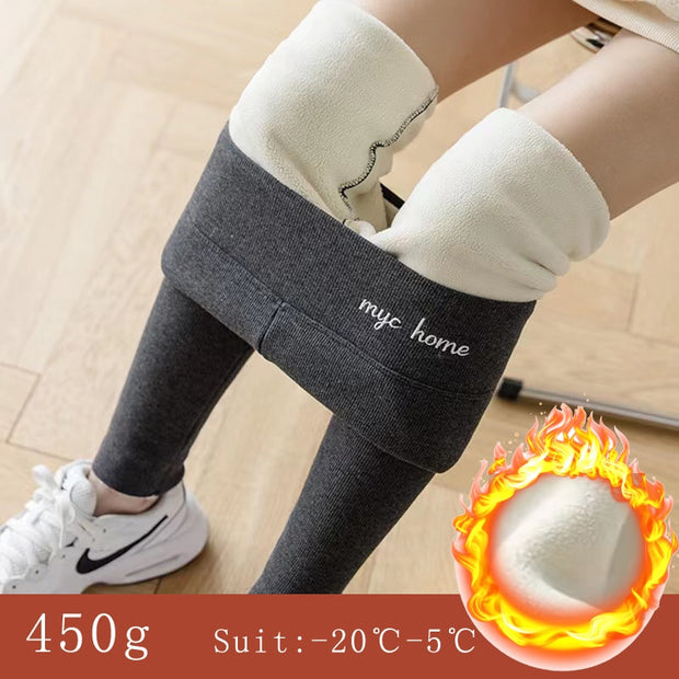 Winter Pants Thermal Fleece Thicken