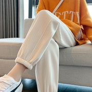 Warm Winter Plush Thick Pants  Style Sweatpants