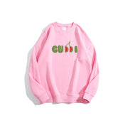 Fruit Cute Letter Print Hoodies Sweatshirt