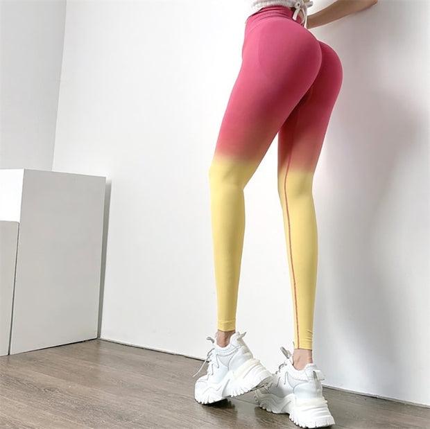 Gradient Scrunch Butt Leggings