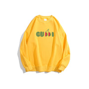 Fruit Cute Letter Print Hoodies Sweatshirt